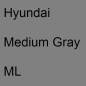 Preview: Hyundai, Medium Gray, ML.